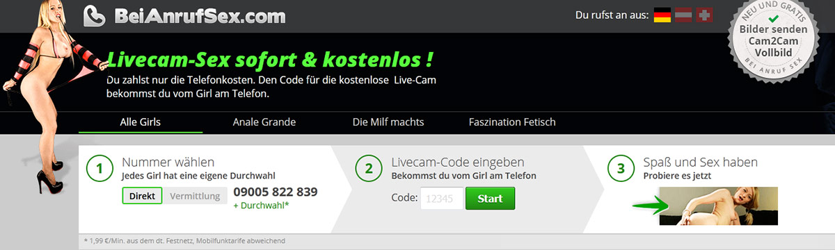 Telefonsex mit Cam in 3 einfachen Schritten